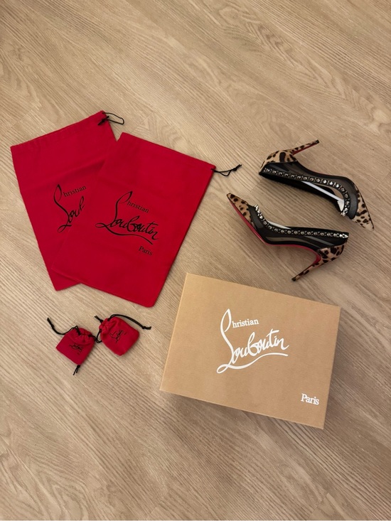 Christian Louboutin Shoes - Christian Louboutin Brown Kraft Shoe Box with Red Dot